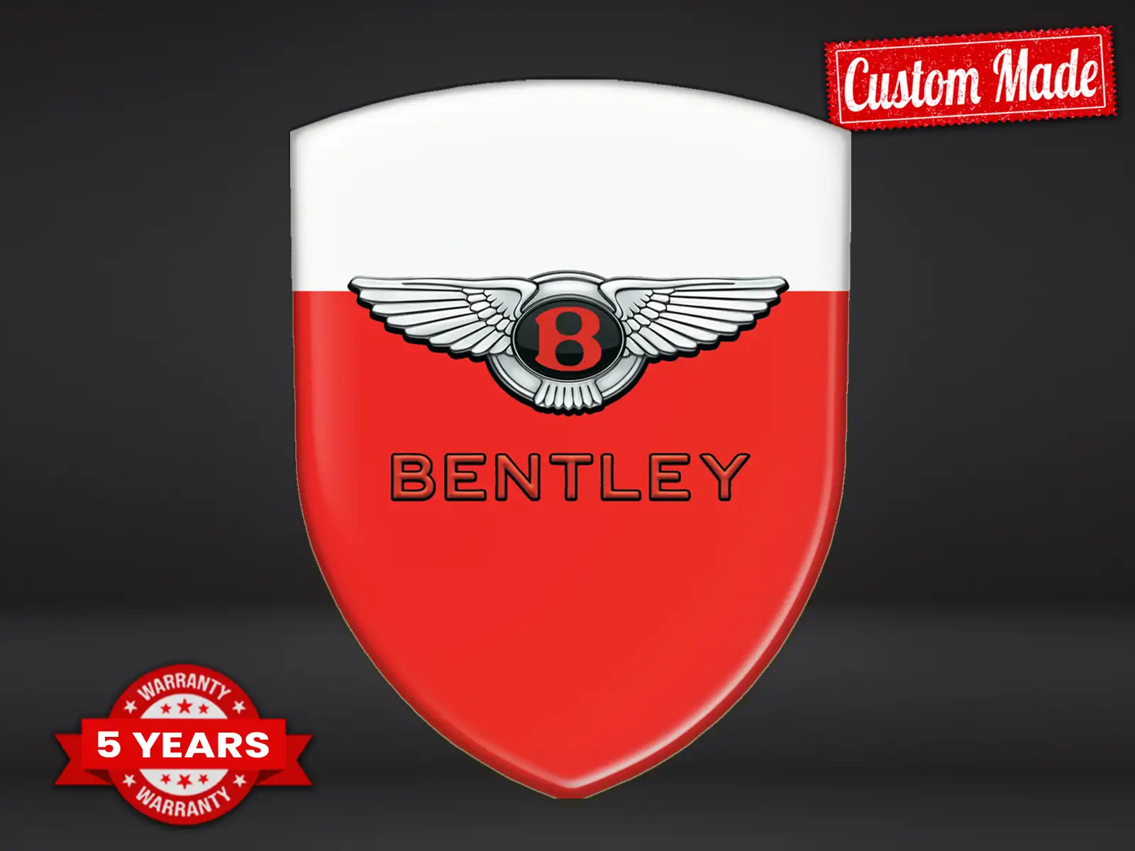 Bentley Vinyle Auto Stylé Qualité Pro Supérieure